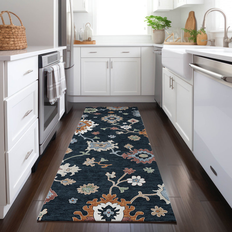  Malchow Non-Slip Indoor Outdoor Door Mat, Runner 2'3" x 7'6"