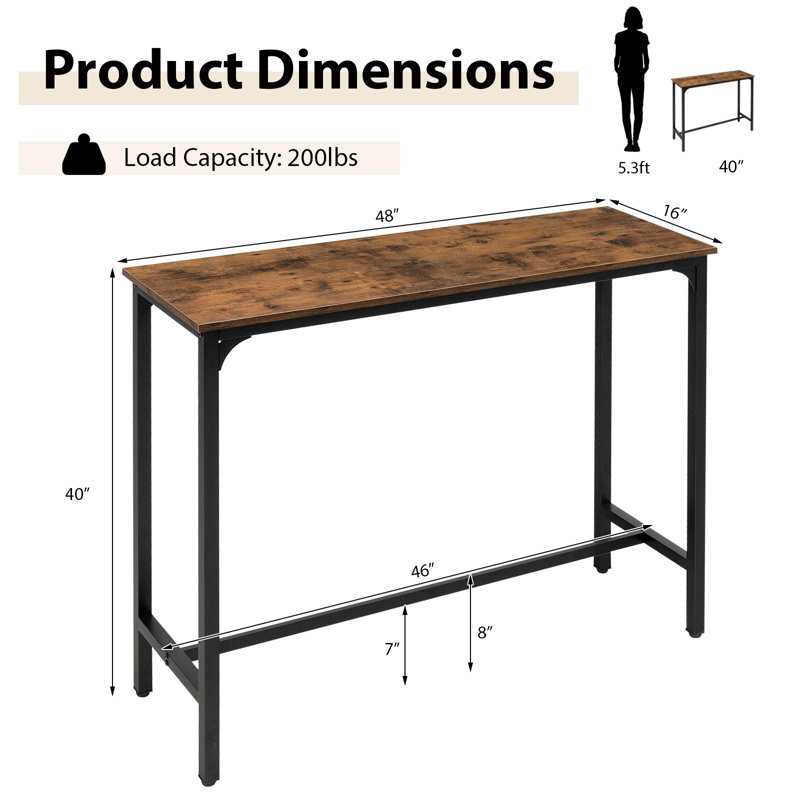 Thormond 48'' Console Table
