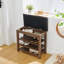 Petit banc à langer avec tablettes-116010567