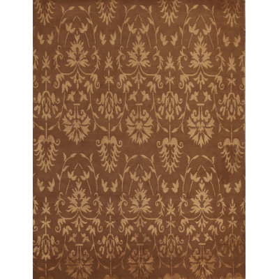 Tapis rouille de haute qualité noué à la main