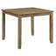 Ensemble de table de salle à manger 5 pièces et 4 chaises d'appoint rembourrées