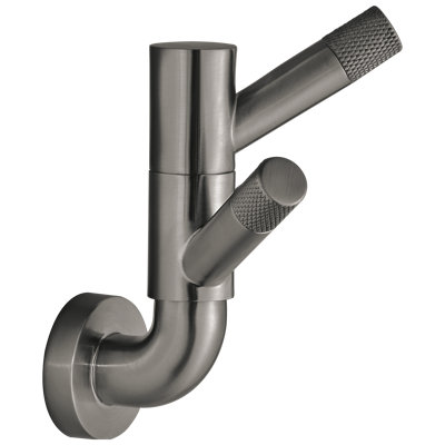 Litze® Rotating Double Robe Hook With Knurling