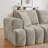 Chenille L-shaped Luxury Oversized Sectional Sofa – Minimalist Tufted Sleeper Couch For Living Room-734988405-734988404