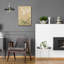 Art mural en verre rouge «Orchid» par Cheri Blum, Red Barrel Studio®, 24 po x 36 po-1027220556