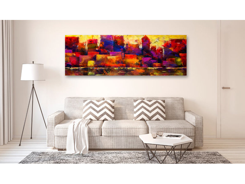 No Frame Print on Canvas, 50 cm H x 150 cm W