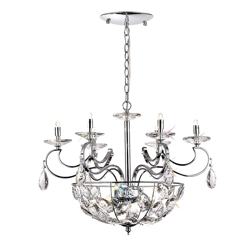 9 - Light Candle Style Chandelier