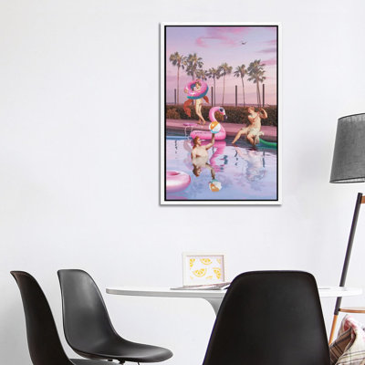 Pool Party by Jonas Loose - Print on Canvas