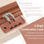 Ensemble de valises Hardshell ABS 2 pièces extensible avec roulettes TSA Lock pour hommes femmes