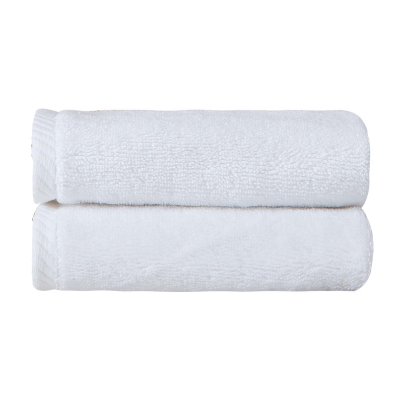 Dinis Super Plush Washcloth, White