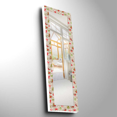 Engineered Wood Flat Wall Mirror