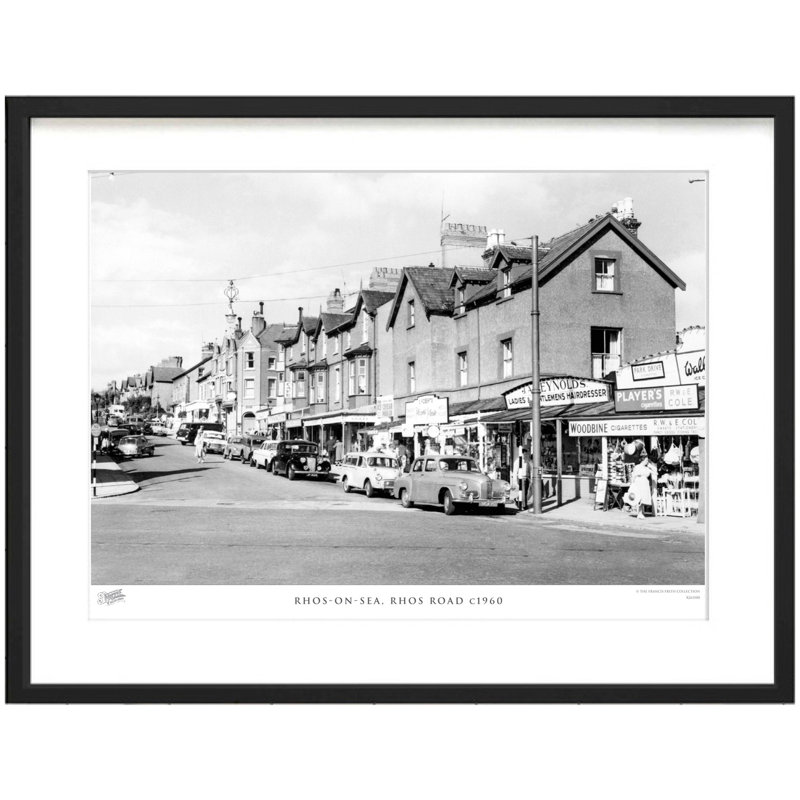 Rhos-on-Sea, Rhos Road C1960 by Francis Frith - Single Picture Frame Print, 45cm H x 60cm W x 2.3cm D