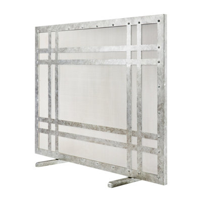 Montana Steel Fireplace Screen
