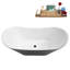Baignoire autoportante 67 po Streamline-112235387