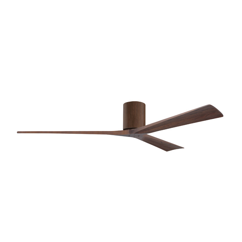 Ventilateur de plafond à 3 pales Olivier, Noyer, Ton noyer, 72"