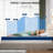 6" Gel Memory Foam Mattress Twin Size, Portable Tri-folding Mattress with Removable Cover-1333696047-1333696033