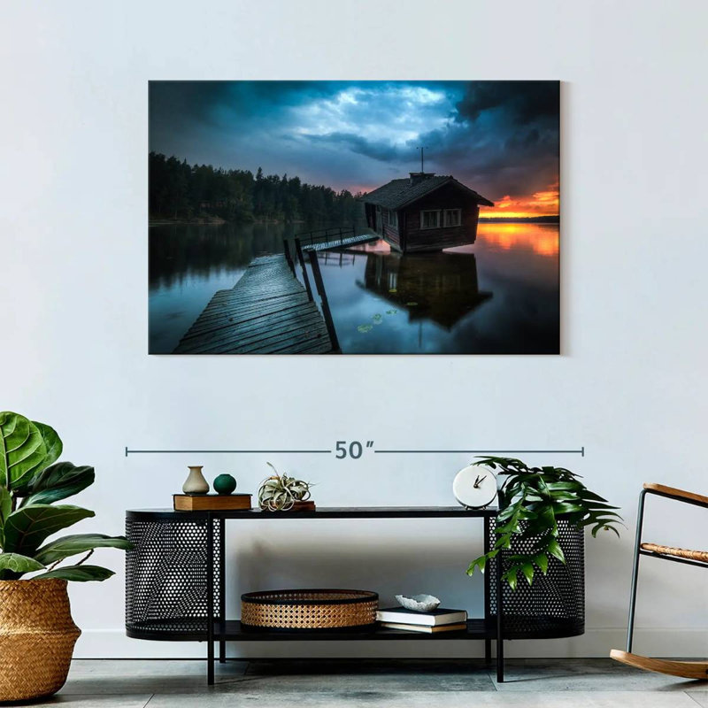 Lilie Drunken Sauna In Finland, 30'' H x 45'' W