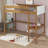 Kimmberly Twin Size Upholstered Loft Bed With Desk