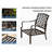 Outdoor 4 Pcs Patio Conversation Set-1250301546