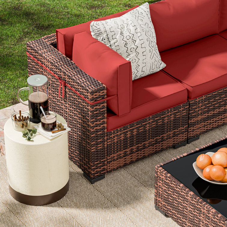 Benboe 6 - Person Outdoor Seating Group with Cushions