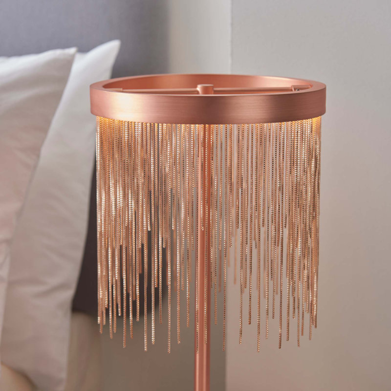 Isla Metal Table Lamp, Copper