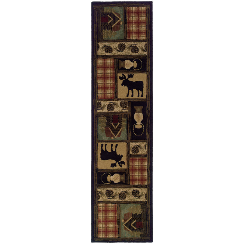 Appomattox Geometric Indoor Rug, Runner 1'1 x 7'6"