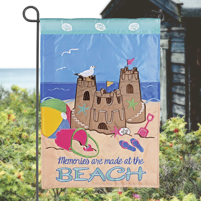 Flag Beach Memories 13 x 18