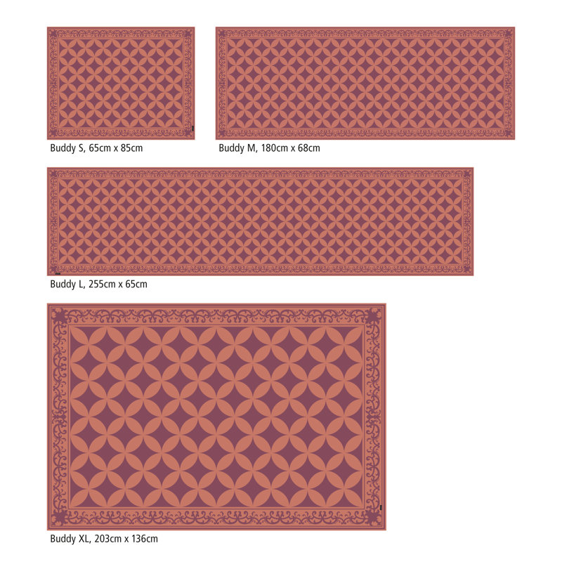 Dilorenzo Floor Mat, 203 x 136 cm
