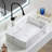 20" Bathroom Vessel Sink With Faucet, Drain Assembly