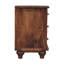 55cm W Solid Wood Bedside Table