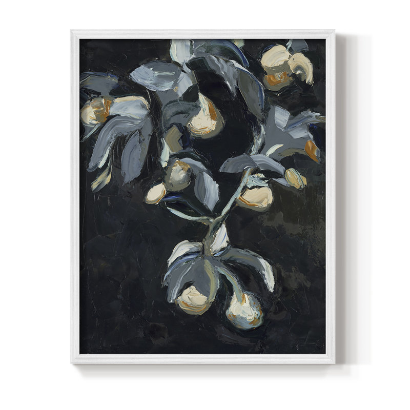 Reproduction encadrée Bounty - bois massif, H 11 po x l 9 po, Blanc