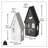 Halloween Ghost and Bat House Mini Candle Lanterns