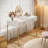 Vanity Desk with 2 Drawers-1165947349