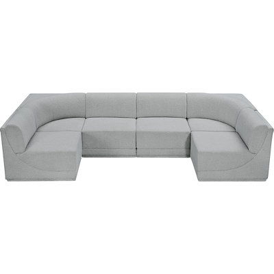 Ollie 6 - Piece Upholstered Sectional