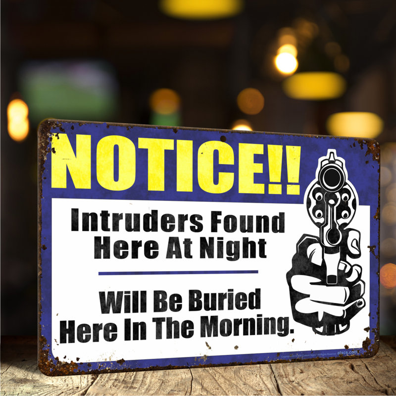 Funny Warning Sign
