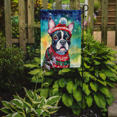 Drapeau de jardin en polyester à 2 faces