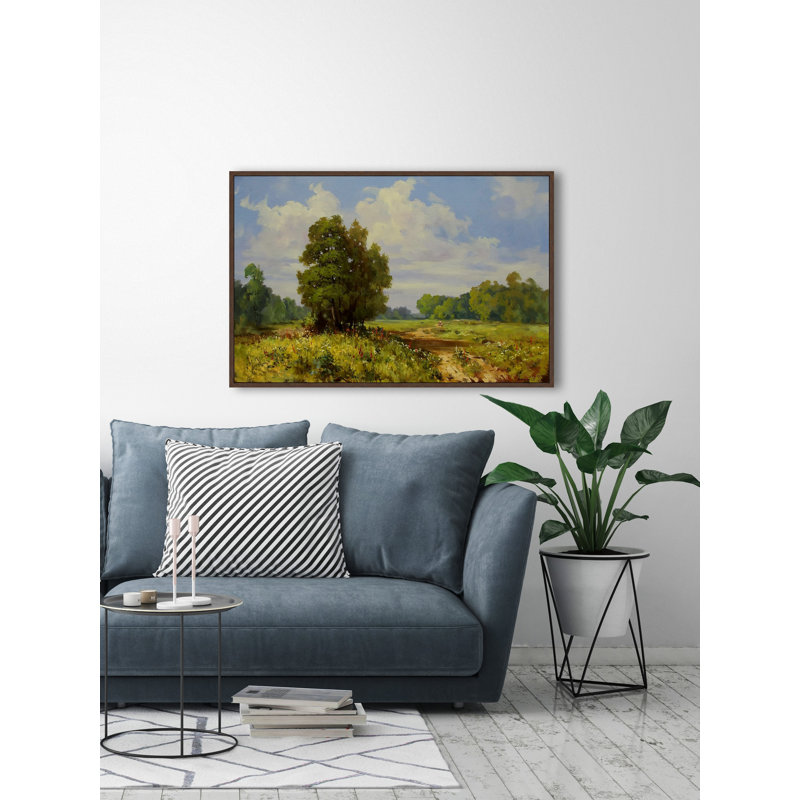 Nature Escape - Painting on Canvas, 76cm H x 114cm W x 3.81cm D