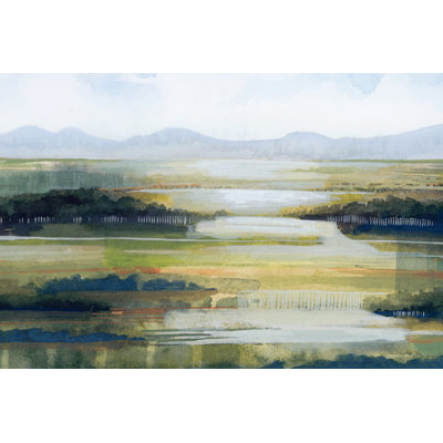 Lime Strata II by Grace Popp - Painting