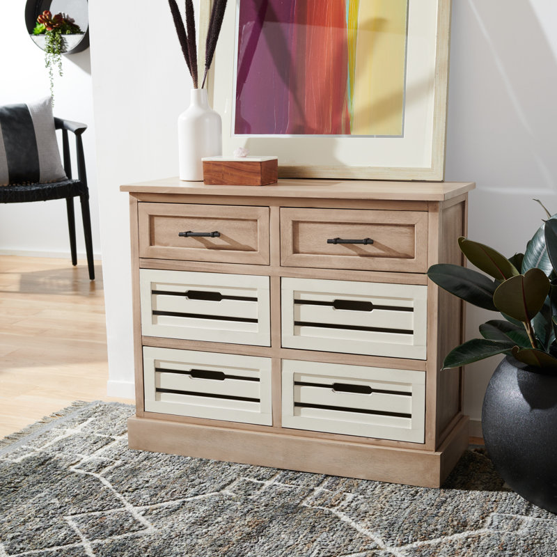 Spuyten Accent Chest, Distressed White/Sand