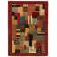 Belday Patchwork Wool Hand Woven Area Rug-21407410