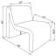 Chaise d'appoint courbée-642627250