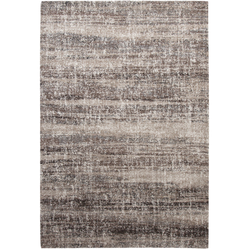 Tapis beige touffeté Quesinberry, Rectangle 8 pi x 10 pi