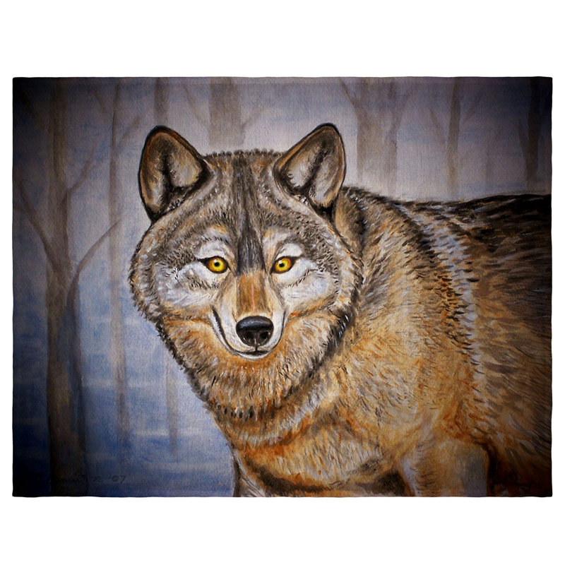 Wolf Rectangle Placemat