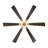 Brenix 60" 5CCT LED Smart Ceiling Fan-124317000-124316999