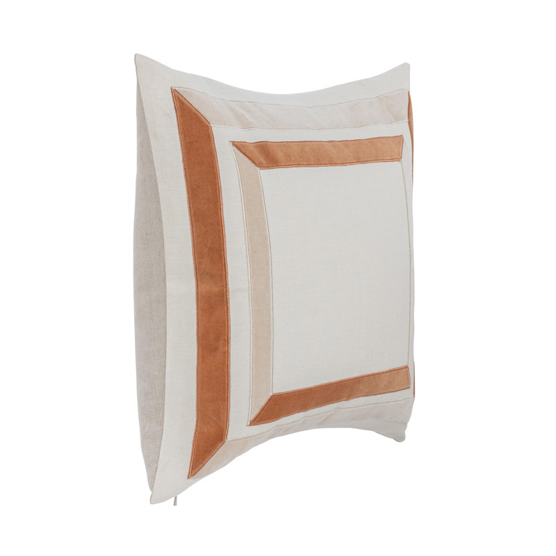 Coussin décoratif en mélange de lin Maybrook