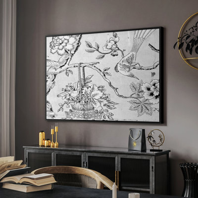 " Vintage Abstract-XIX " Oil Print