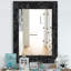 Miroir mural 10 obsidian impressions-40102243