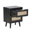 Alieda 40cm W Manufactured Wood Bedside Table