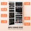 Armoire à bijoux avec miroir verrouillable 47,05 po-106667699