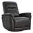 Martina Genuine Leather Swivel Gliding Power Recliner-112574269