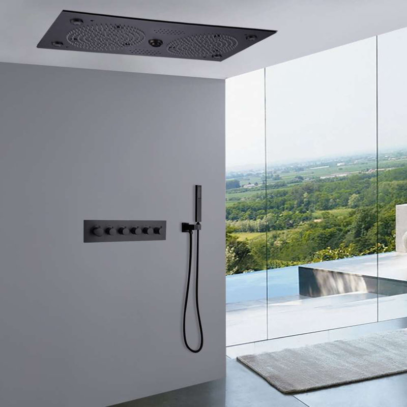 Thermostatic All-In-One Kit with Rough in-Valve
